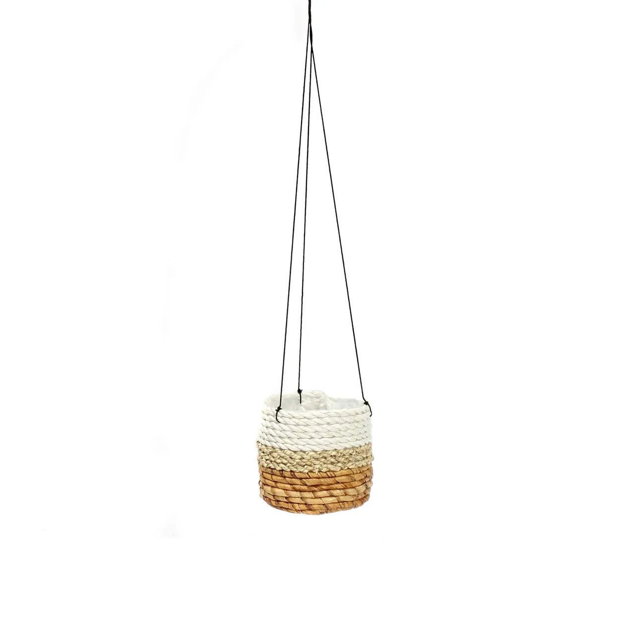BB - Plantenhouder Banana - Natuurlook wit - S