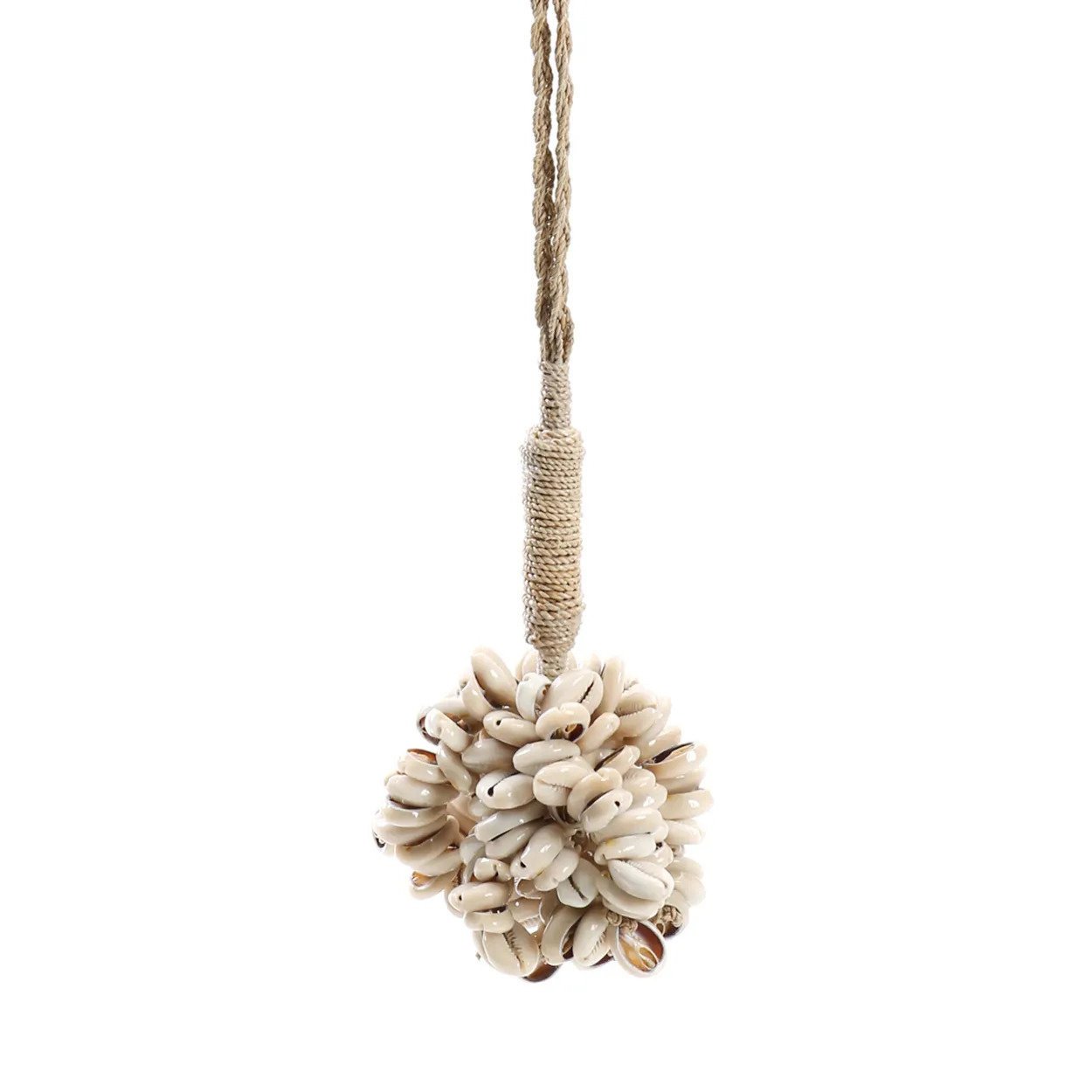 BB - Decoratie Shell Cowrie Tassel - Natuurlook