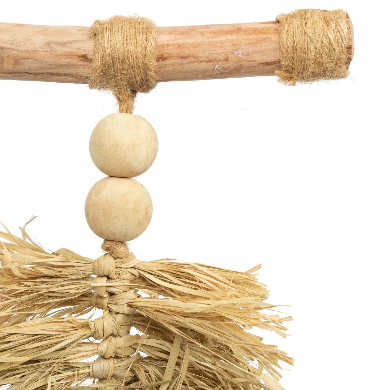 BB - Decoratie Raffia Driehoek