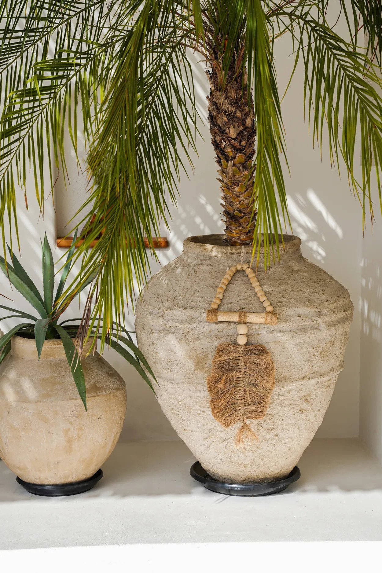 BB - Decoratie Raffia Driehoek