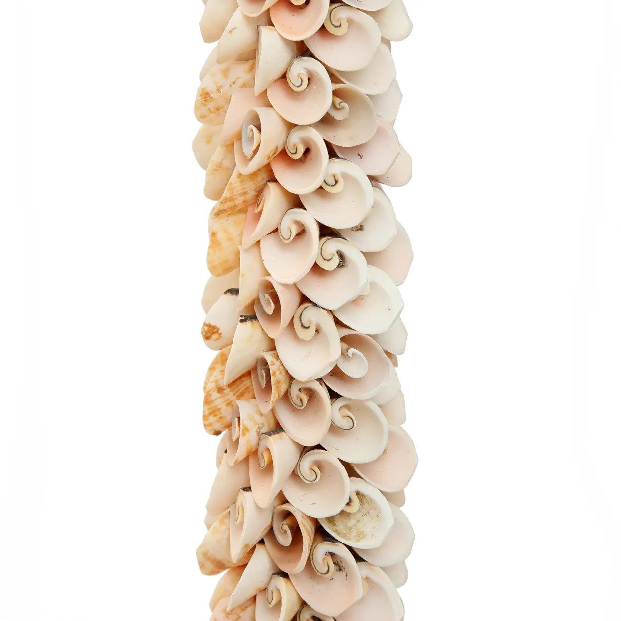 BB - Decoratieve Schelp & Katoenen Kwastje - Roze