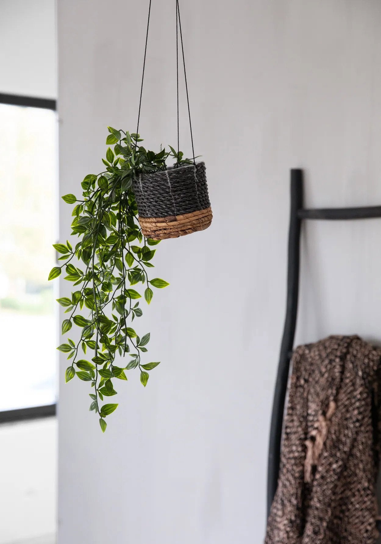 BB - Plantenhouder Banana - Natuurlook zwart - S