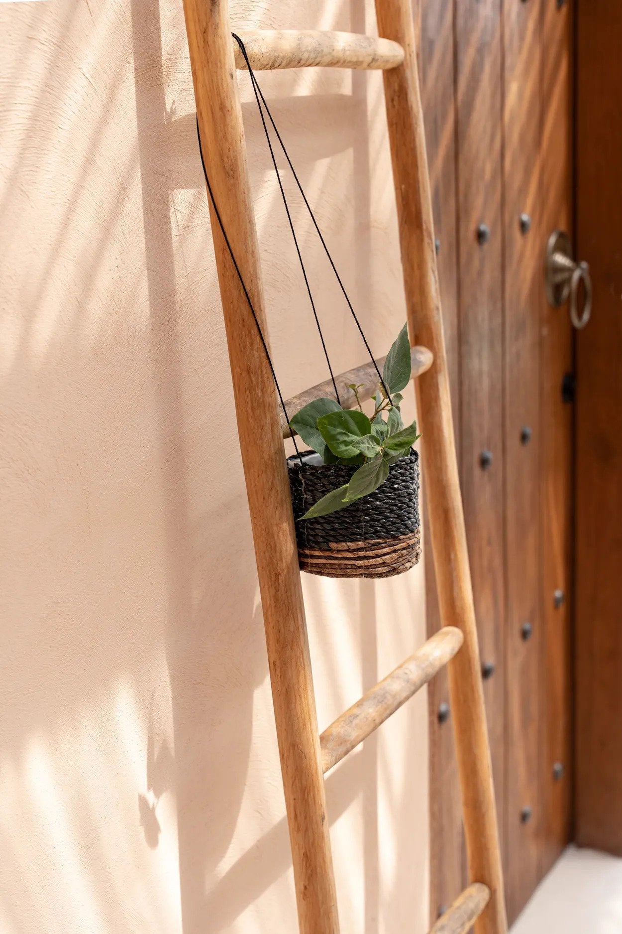BB - Plantenhouder Banana - Natuurlook zwart - S