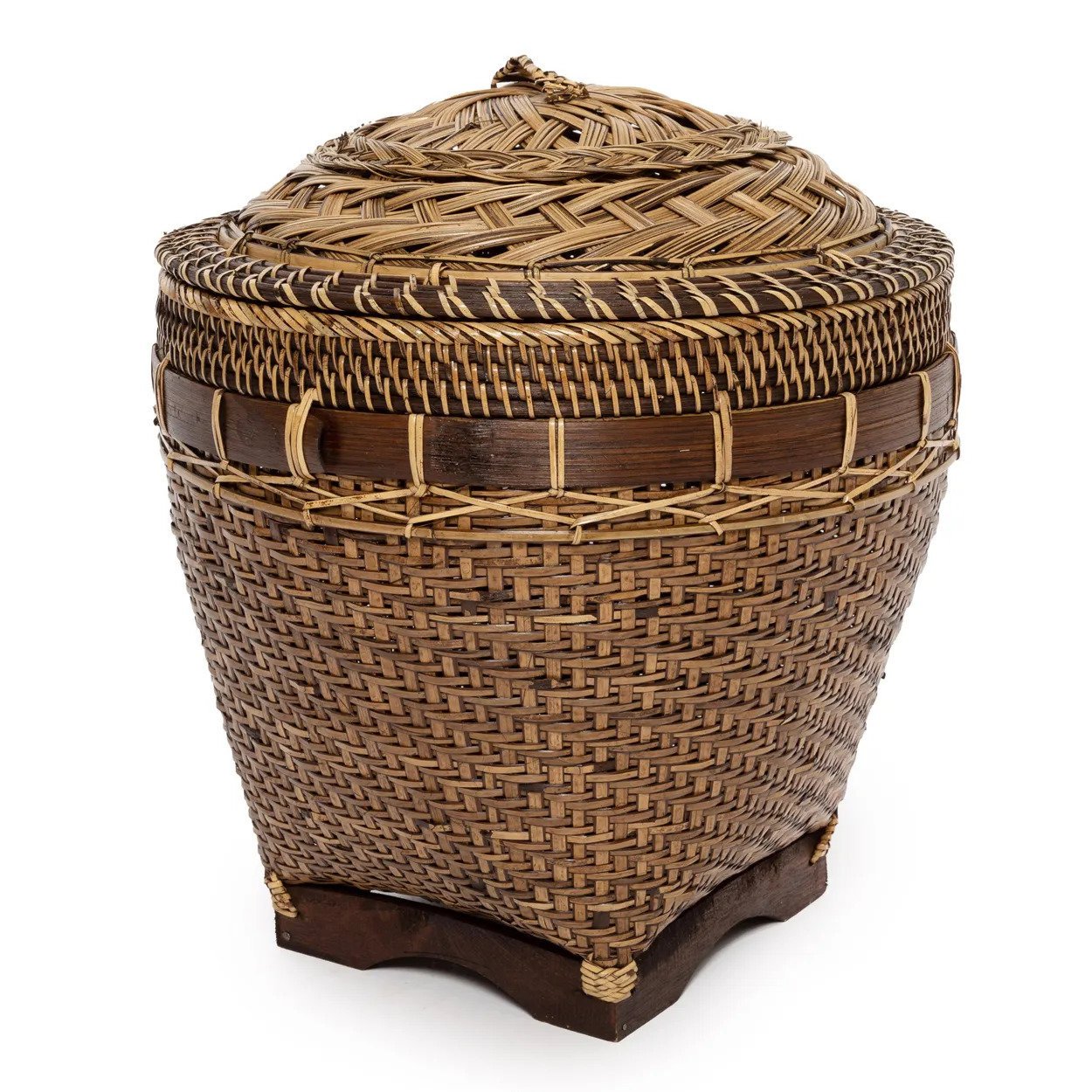 BB - Opbergmand Colonial  - Natuurlook bruin - L