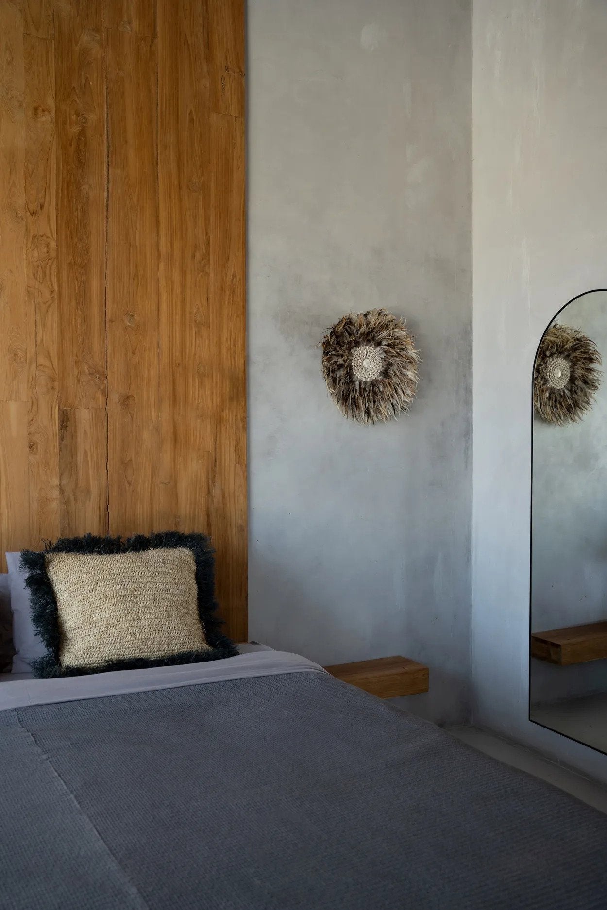 BB - Wanddecoratie Juju - Grijsbruin - L