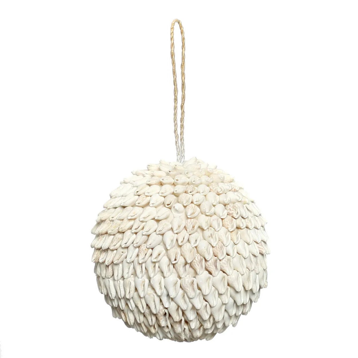 BB - Decoratie Bubble Shell Ball - Wit - L