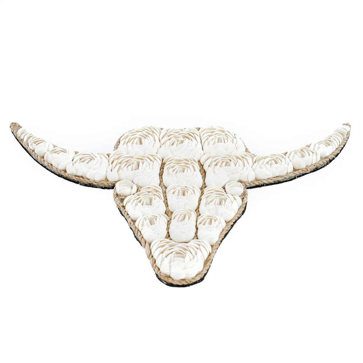 BB - Decoratie Stier Schild - Wit