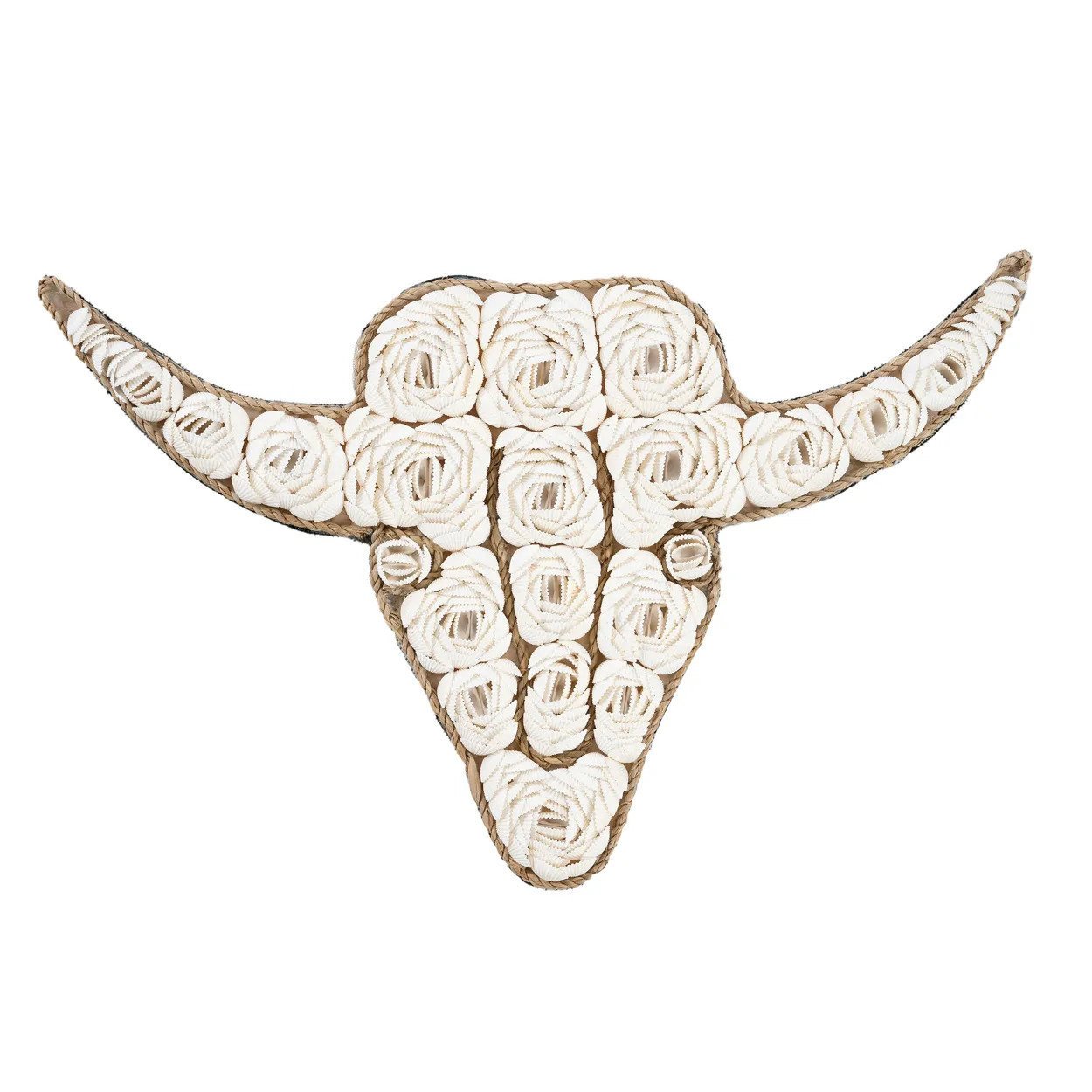 BB - Decoratie Stier Schild - Wit