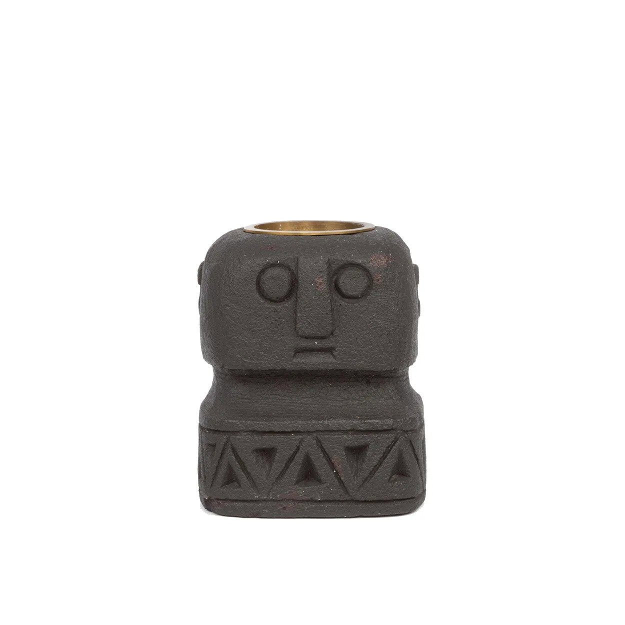 BB - Beeld Sumba Stone #26 kaarsenhouder