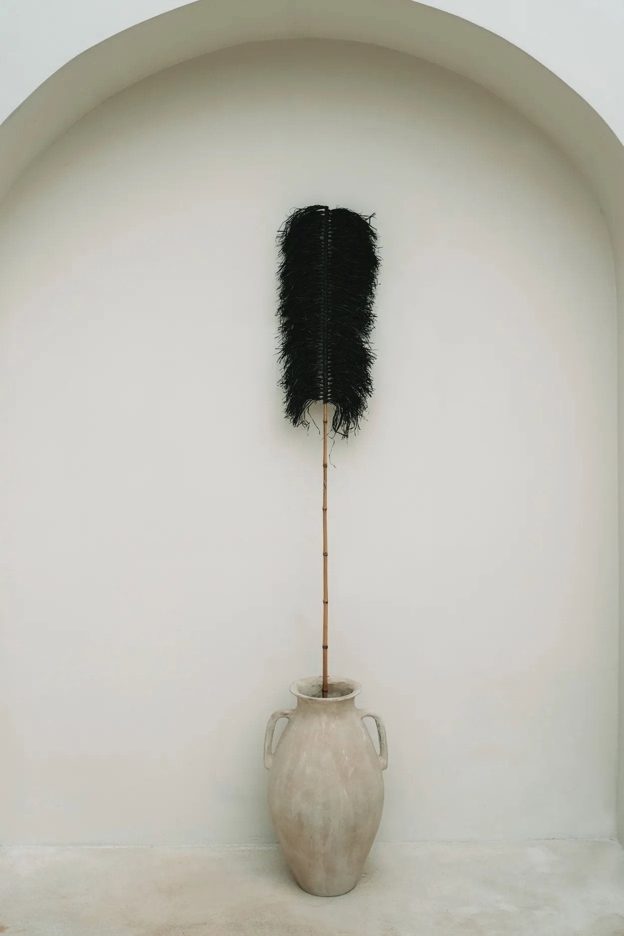 BB - Decoratie Raffia Palmeira - Zwart