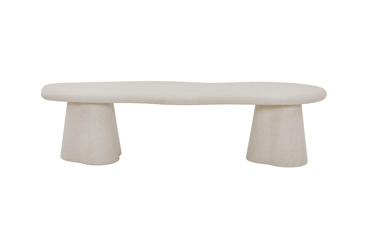 Rousseau - Tv-meubel Faro - Organisch Cement - 160x45x40 cm