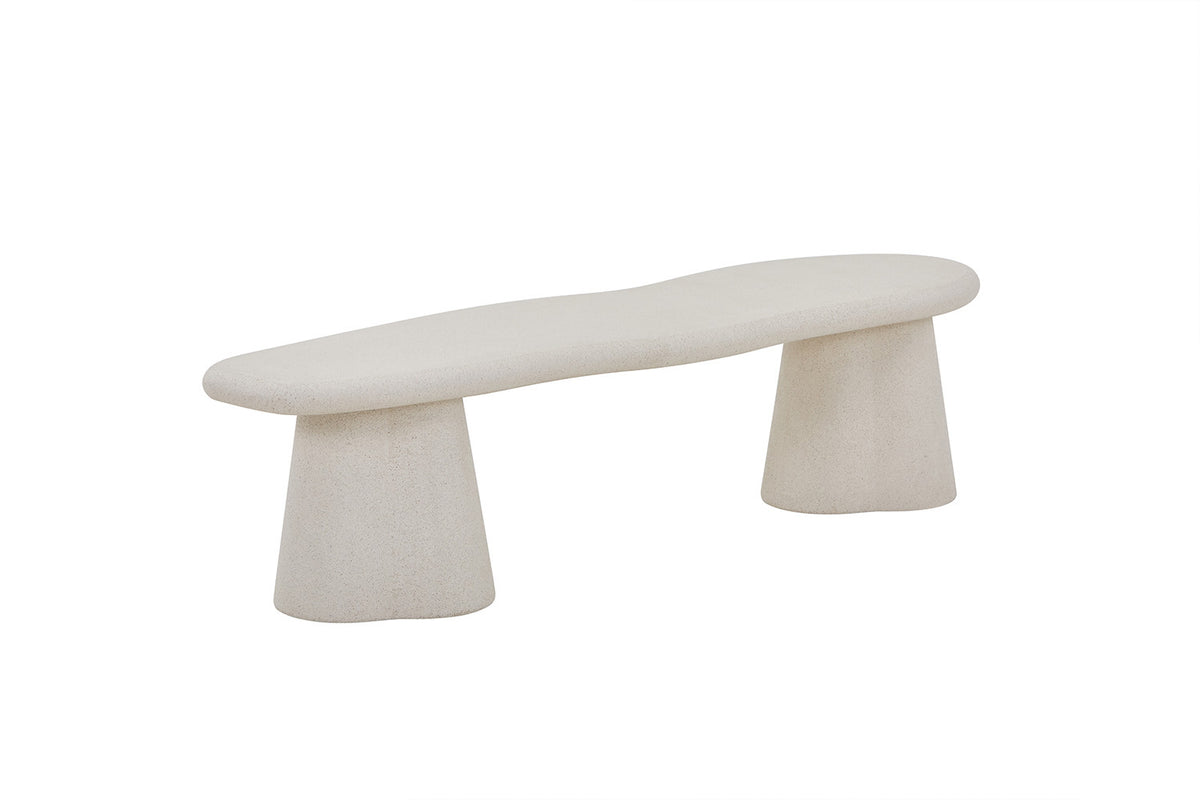 Rousseau - Tv-meubel Faro - Organisch Cement - 160x45x40 cm
