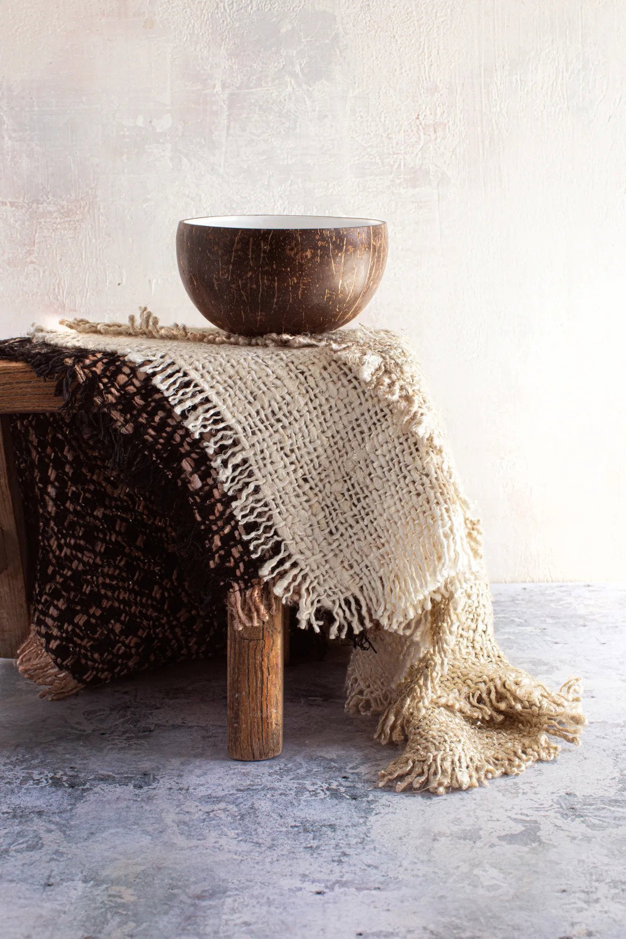 BB - Kom Coco Food - Natuurlook Wit