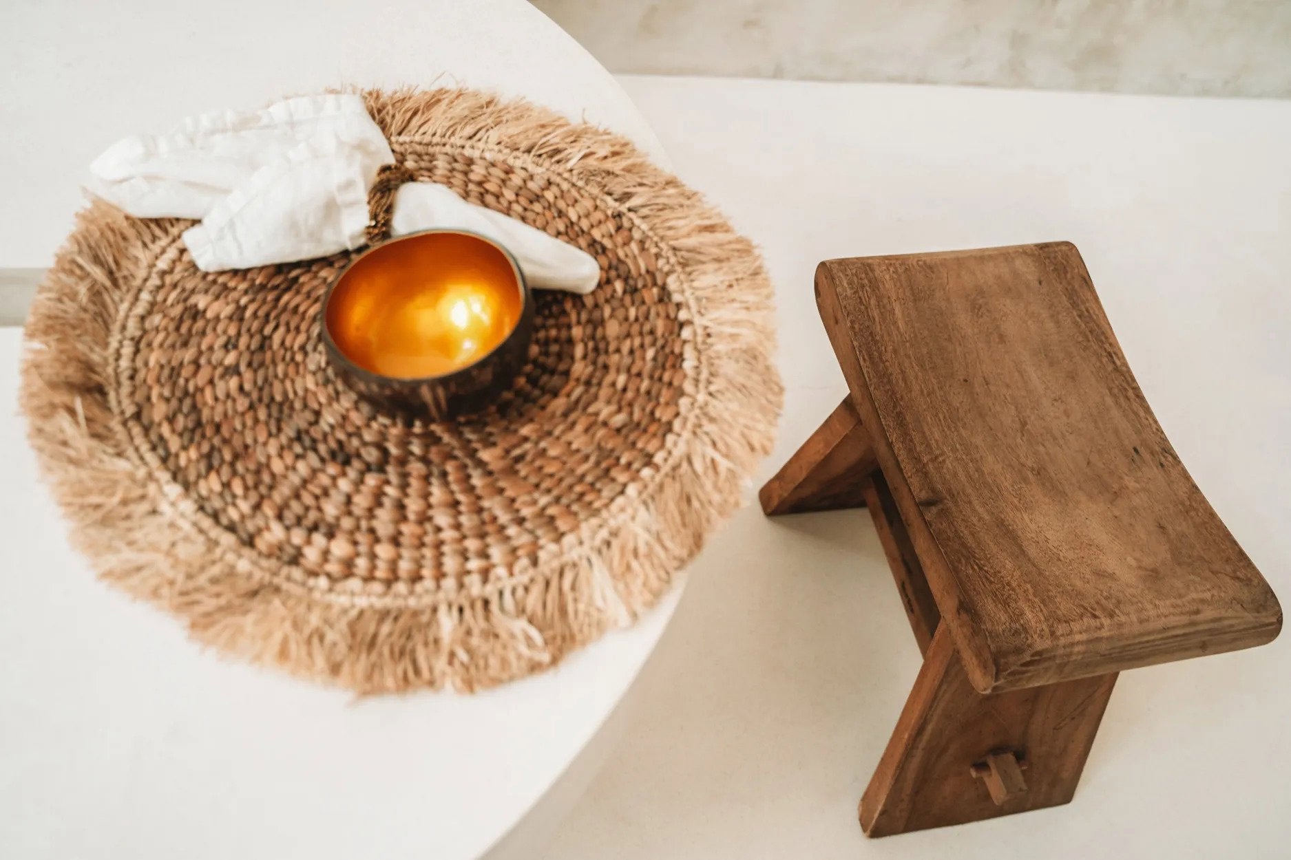 BB - Kom Coco Food - Natuurlook Goud