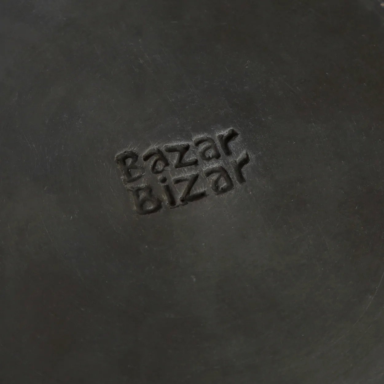 BB - Bord The Burned Classic Plate - Zwart - L
