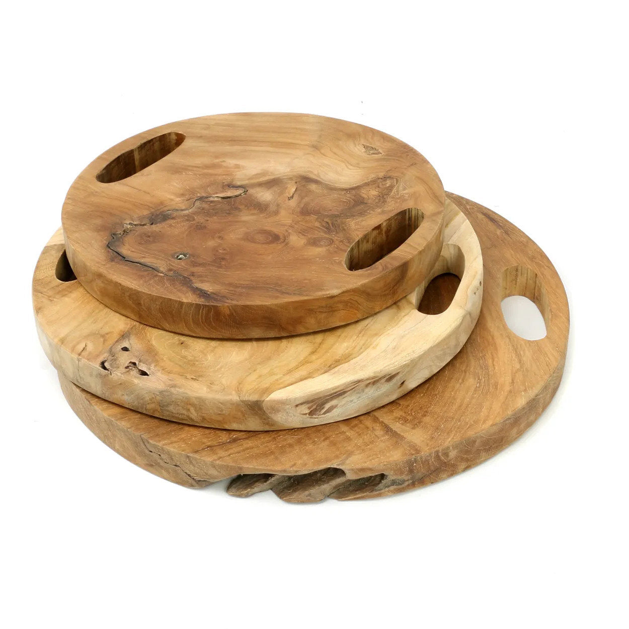 BB - Dienblad Teak Root - Natuurlook - S