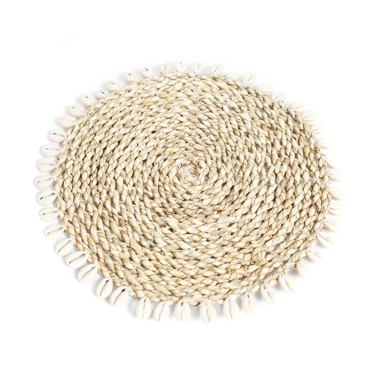 BB - Onderzetter Seagrass Shell Pan - Natuurlook