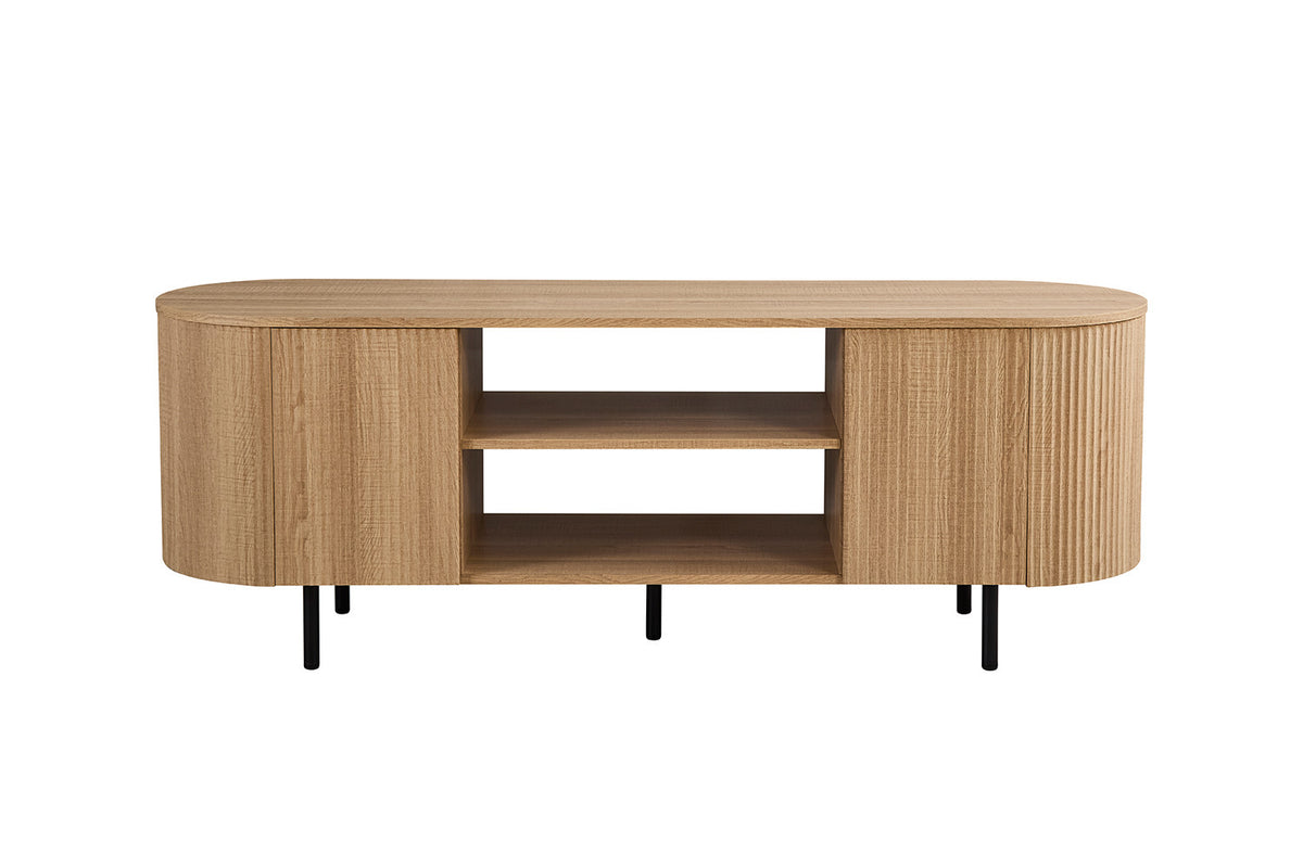 Rousseau - TV-meubel Lagos - Decor Eik - Naturel - 160x45x57.5cm
