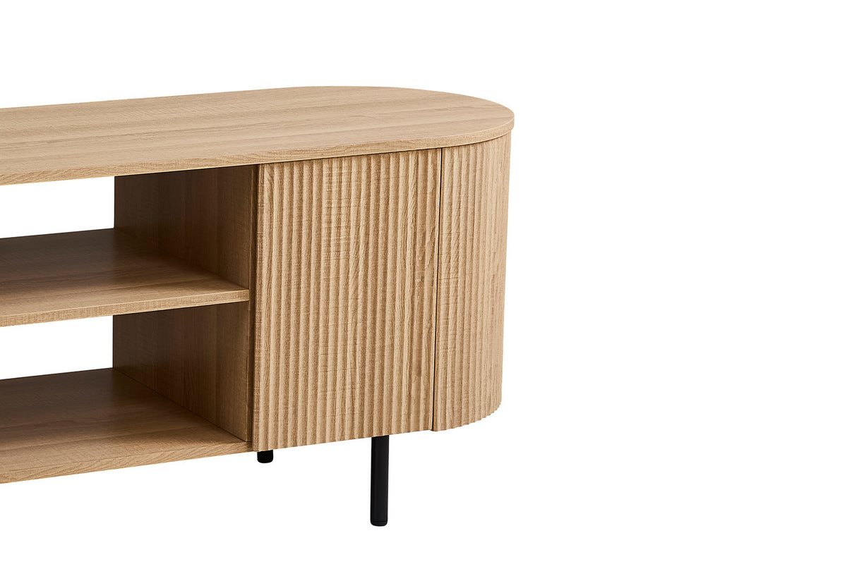 Rousseau - TV-meubel Lagos - Decor Eik - Naturel - 160x45x57.5cm