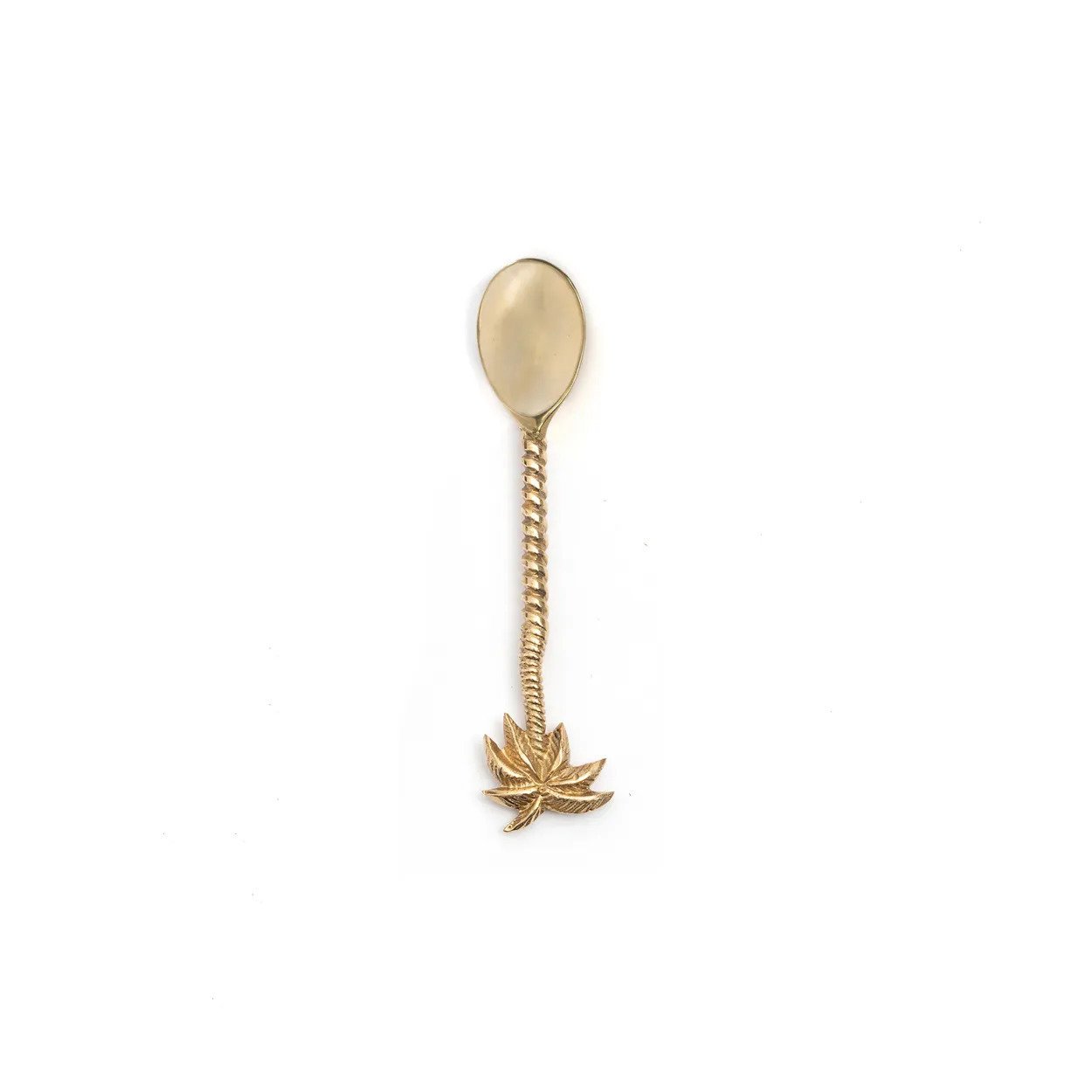 BB - Theelepel Palm Tree- Goud