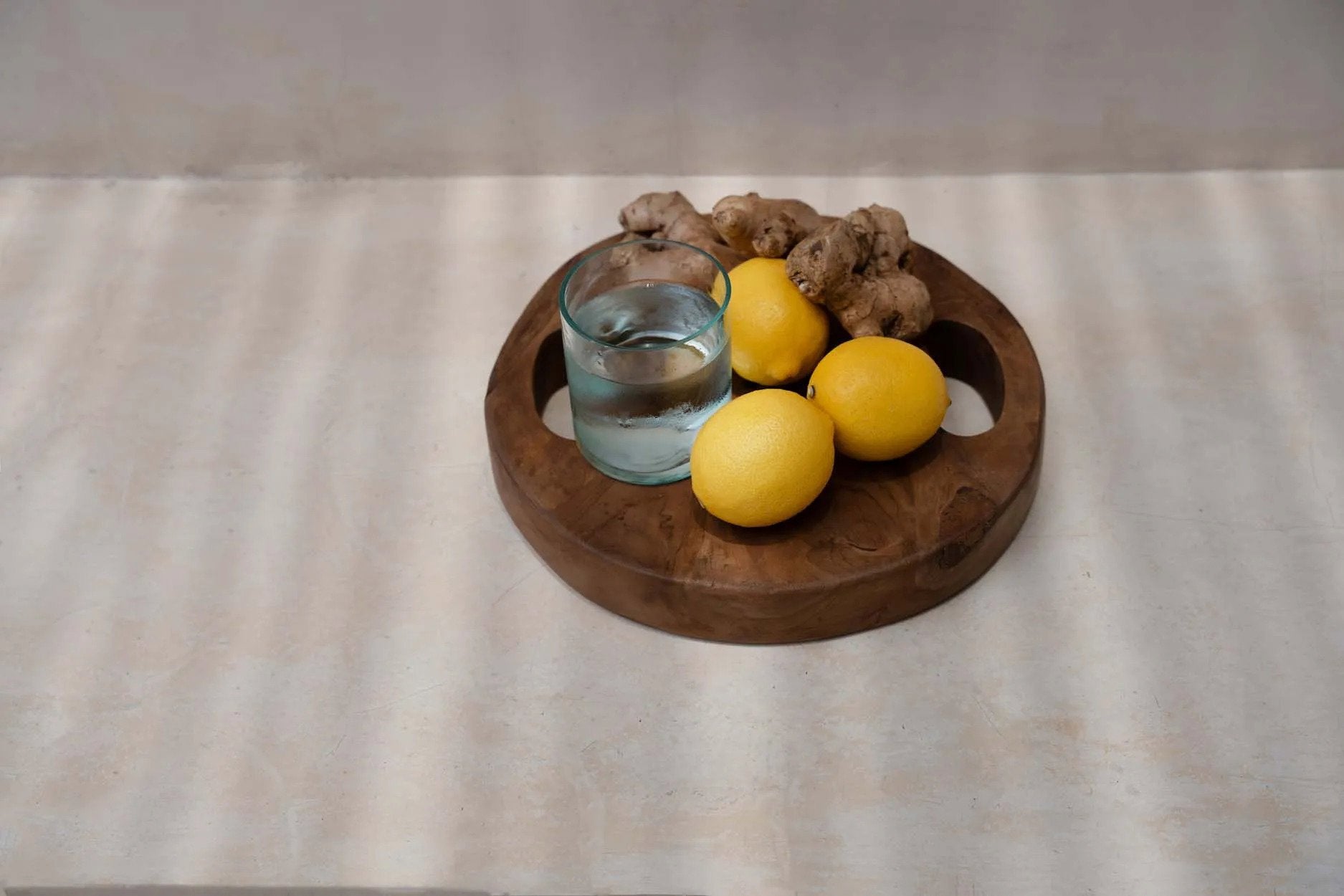 BB - Dienblad Teak Root - Natuurlook - S