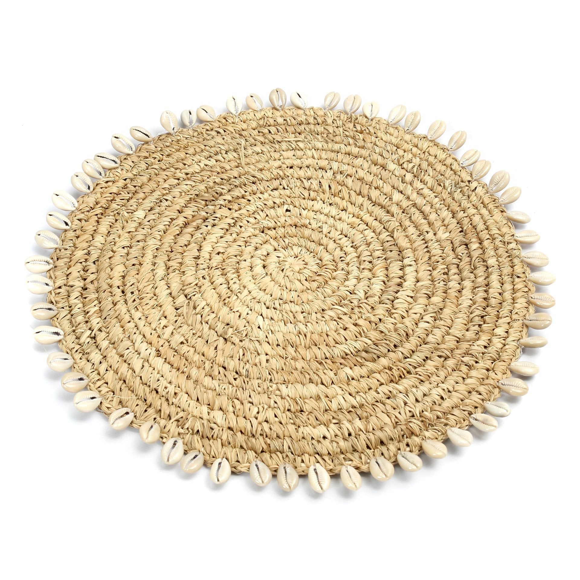 BB - Onderzetter Raffia Shell