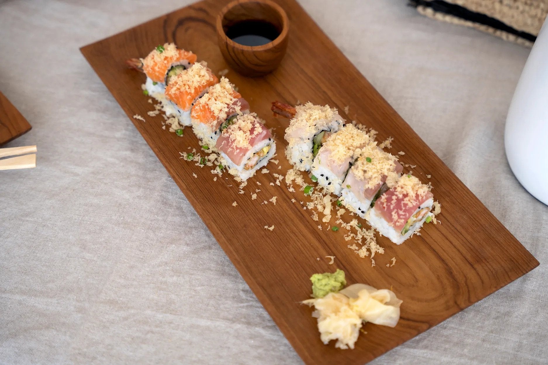 BB - Sushi Bord Teak Root - L