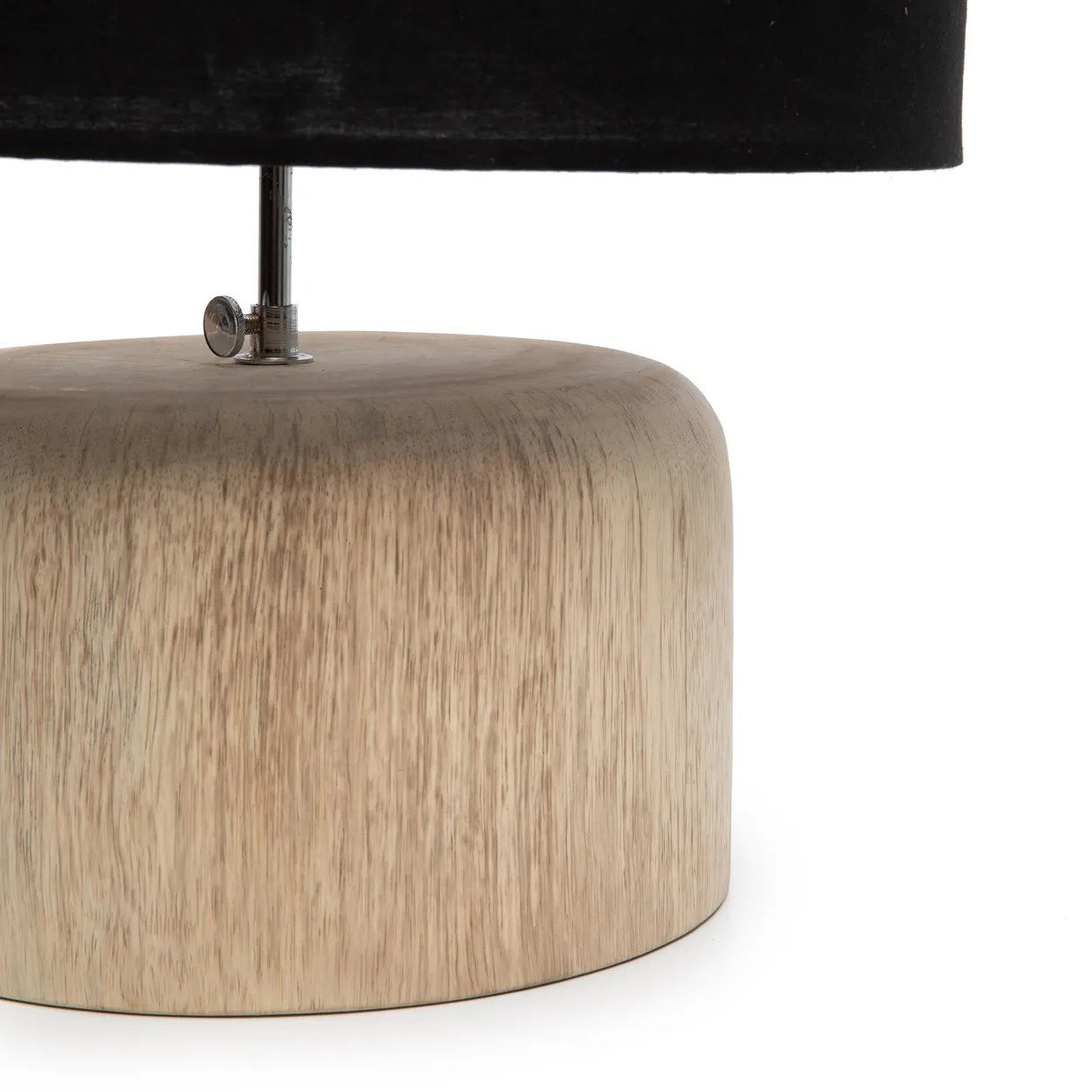 BB - Tafellamp Teak - Natuurlook zwart