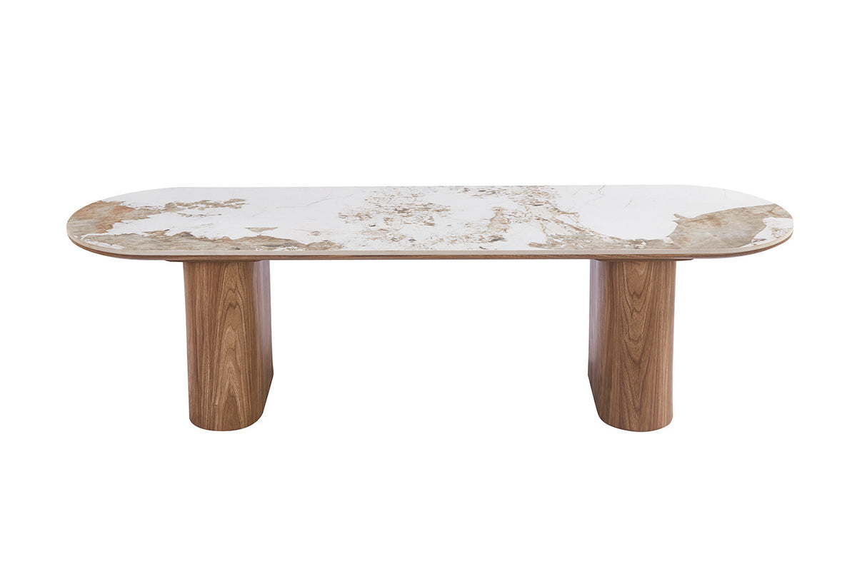 Rousseau - Tv-Meubel Evora - Glanzende Pandora-steen - 43x45x160 cm
