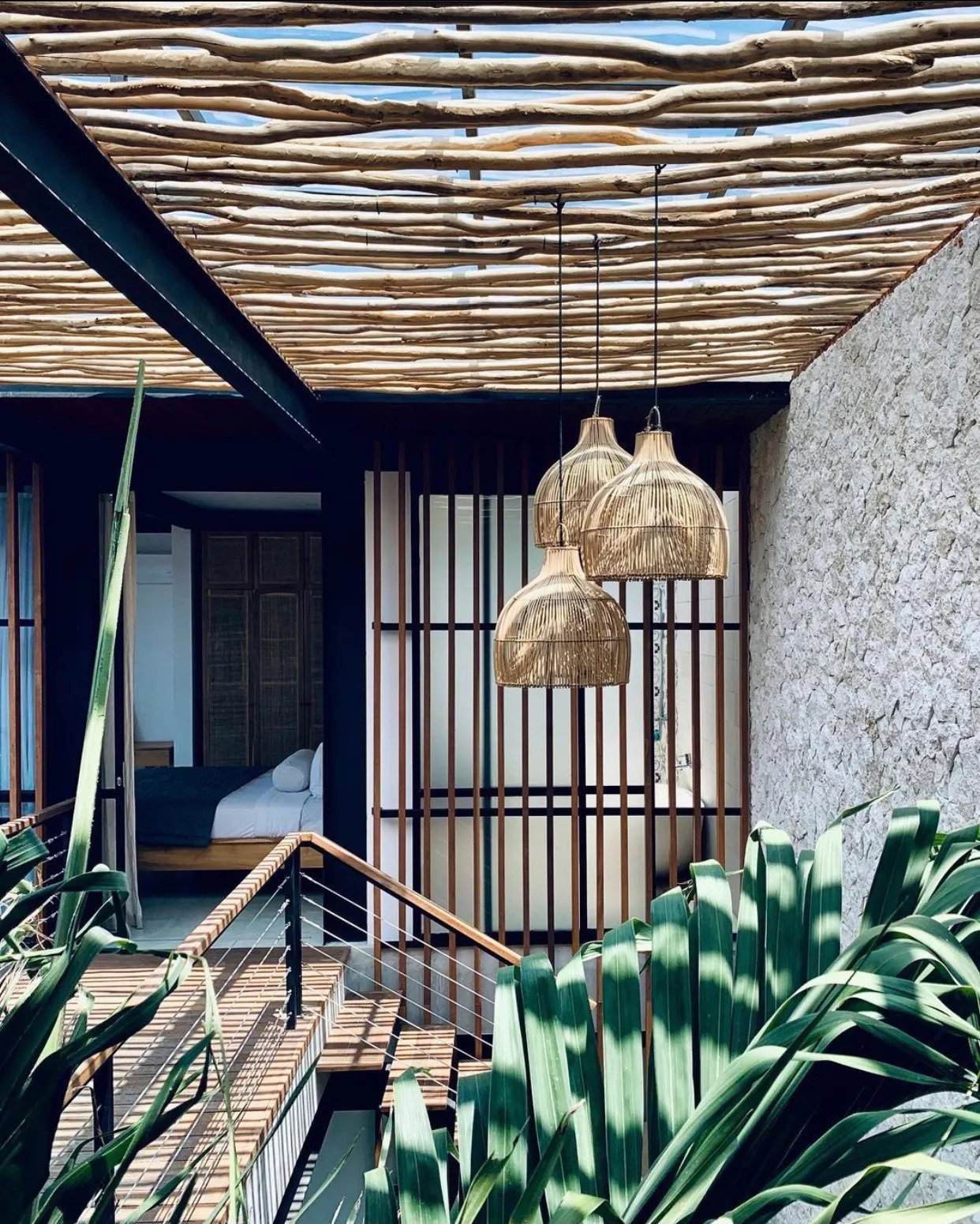 BB - Hanglamp Lobster Trap Hanger - Natuurlook - L