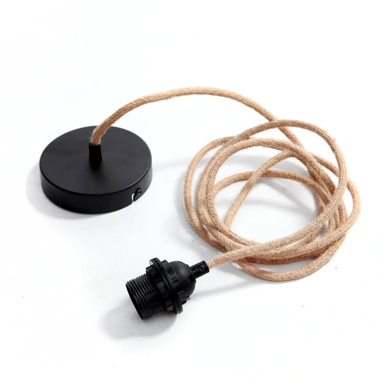 BB - Fitting Hanglamp - Natuurlook Zwart - 1 fitting