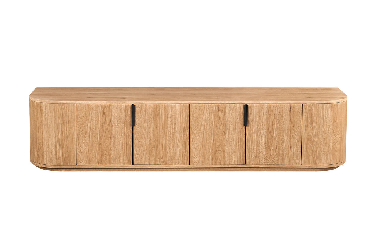 Rousseau - Tv-Meubel Porto - Eik Naturel - 40x180x45 cm