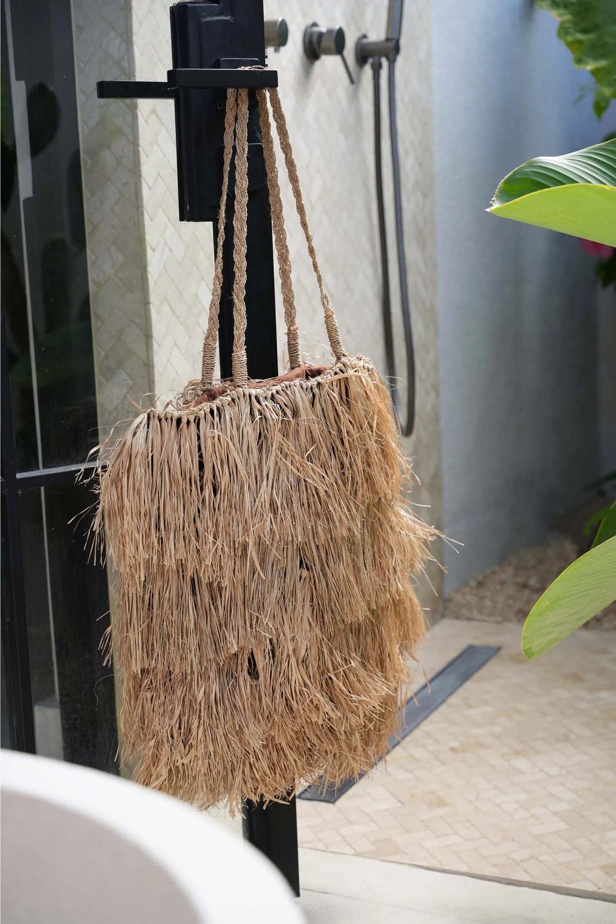 BB - Tas Raffia Bahamas Tote - Natuurlook