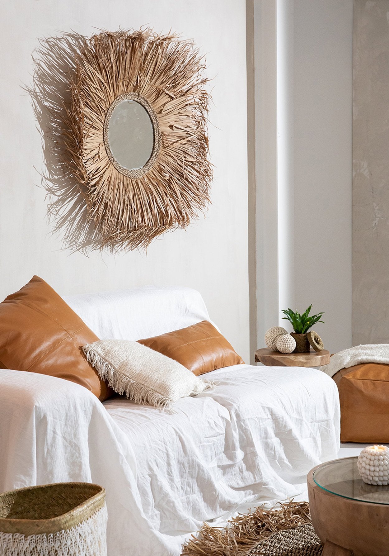 BB - Kussenhoes - The Four  - Kameel - 60x60