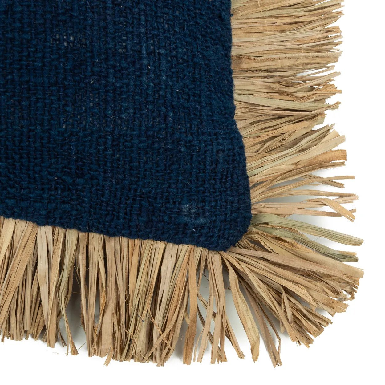 BB - Kussenhoes Saint Tropez - Blauw Natuurlook - 30x50