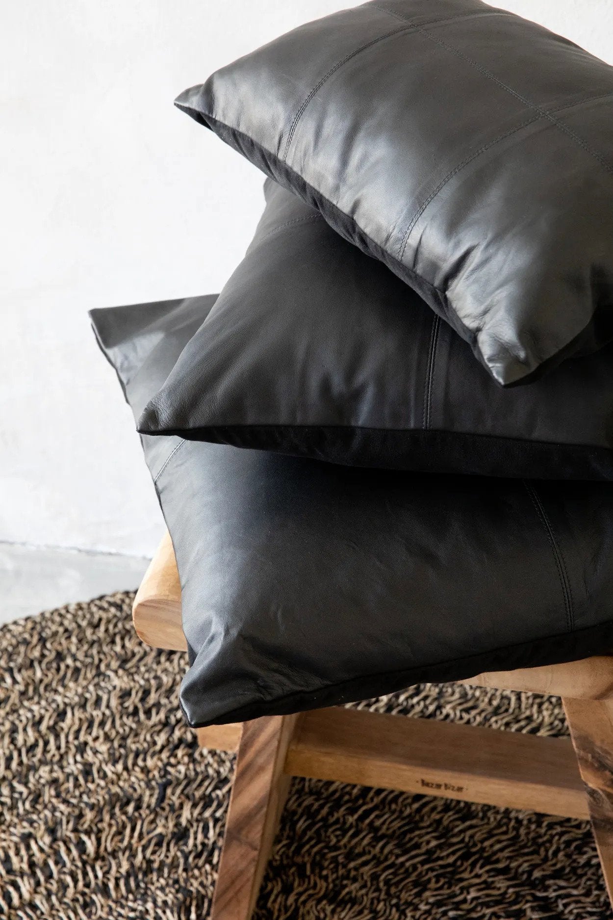 BB - Kussenhoes The Four Panel  - Zwart - 60x60