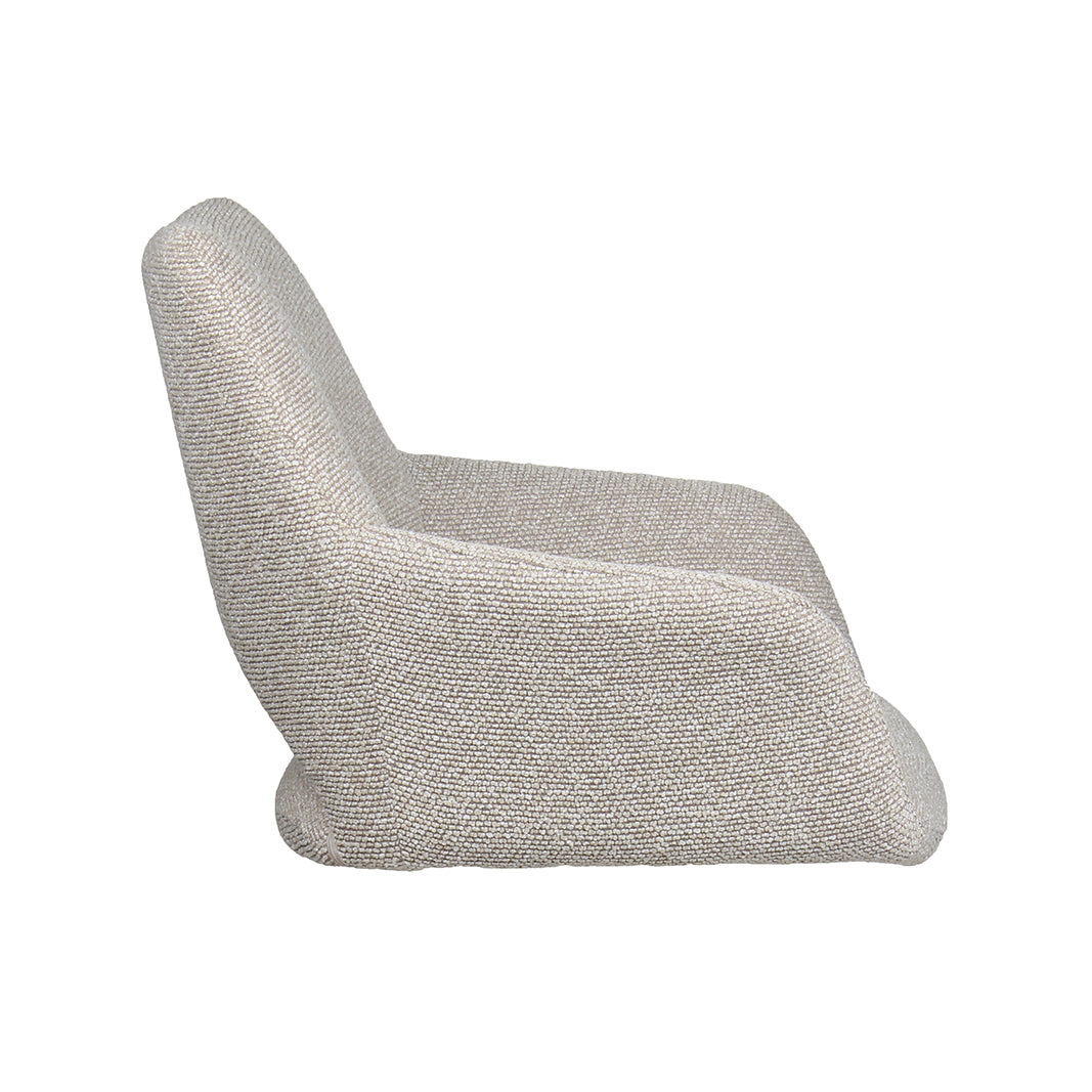 Label51 - Chaise de salle à manger Sunray - Bouclette - Naturel