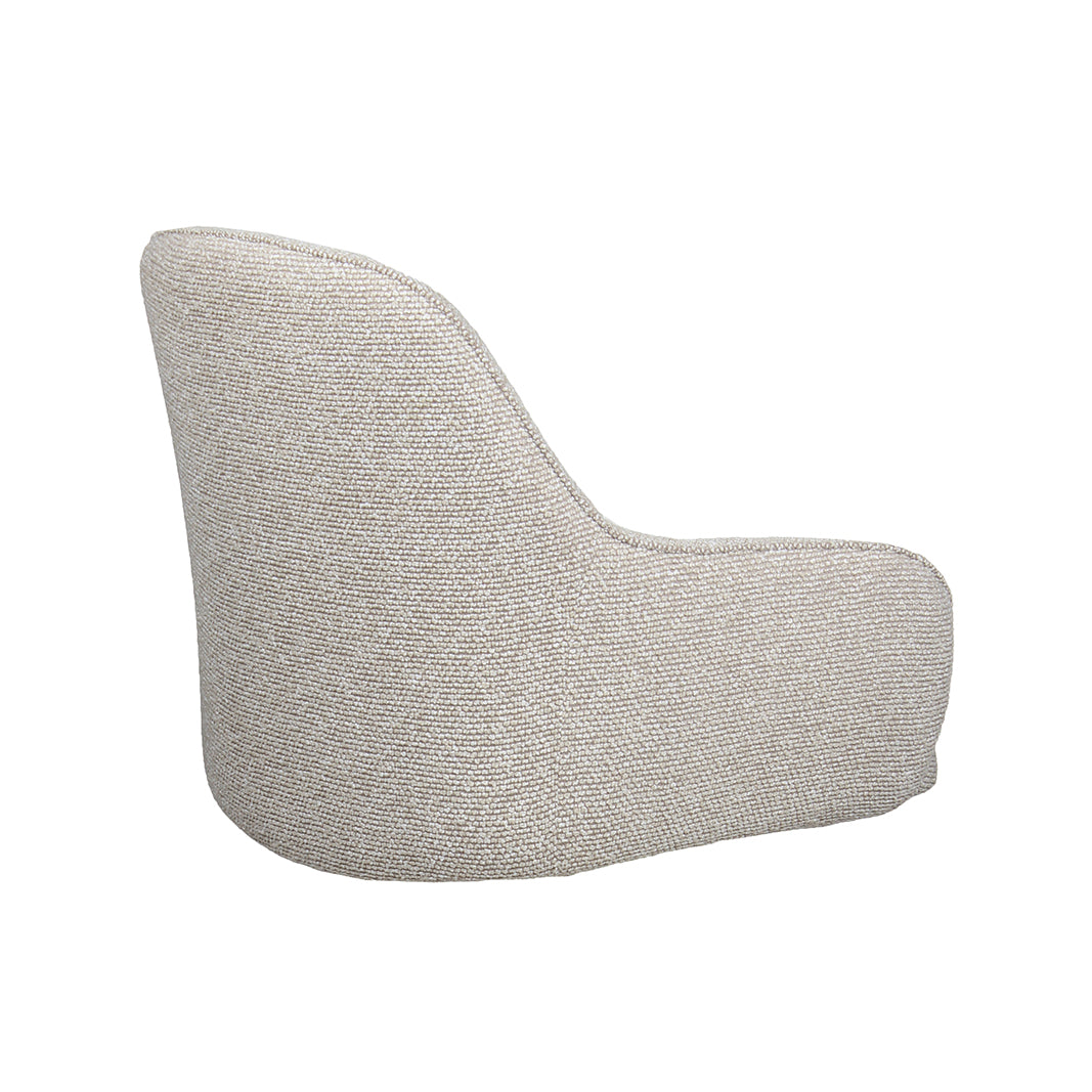 Label51 - Chaise de salle à manger Snowflake - Bouclé - Naturel