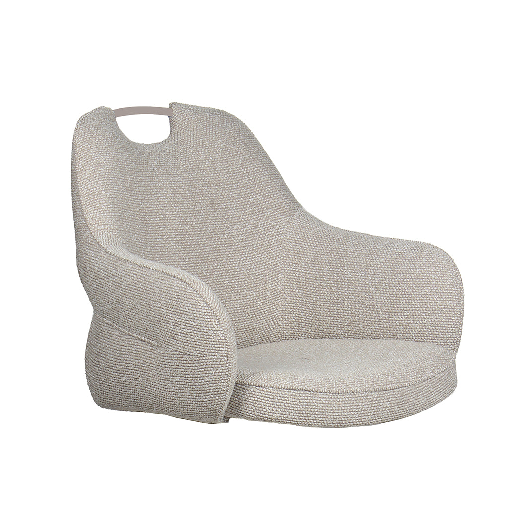 Label51 - Chaise de salle à manger Fog - Bouclette - Naturel