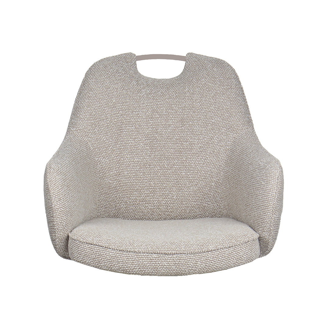 Label51 - Chaise de salle à manger Fog - Bouclette - Naturel