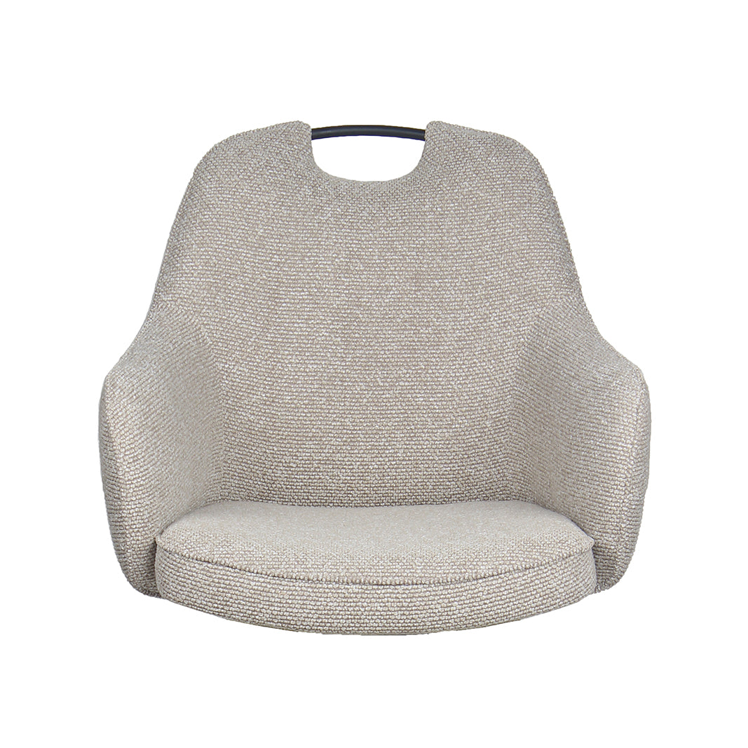 Label51 - Chaise de salle à manger Storm - Bouclé - Naturel