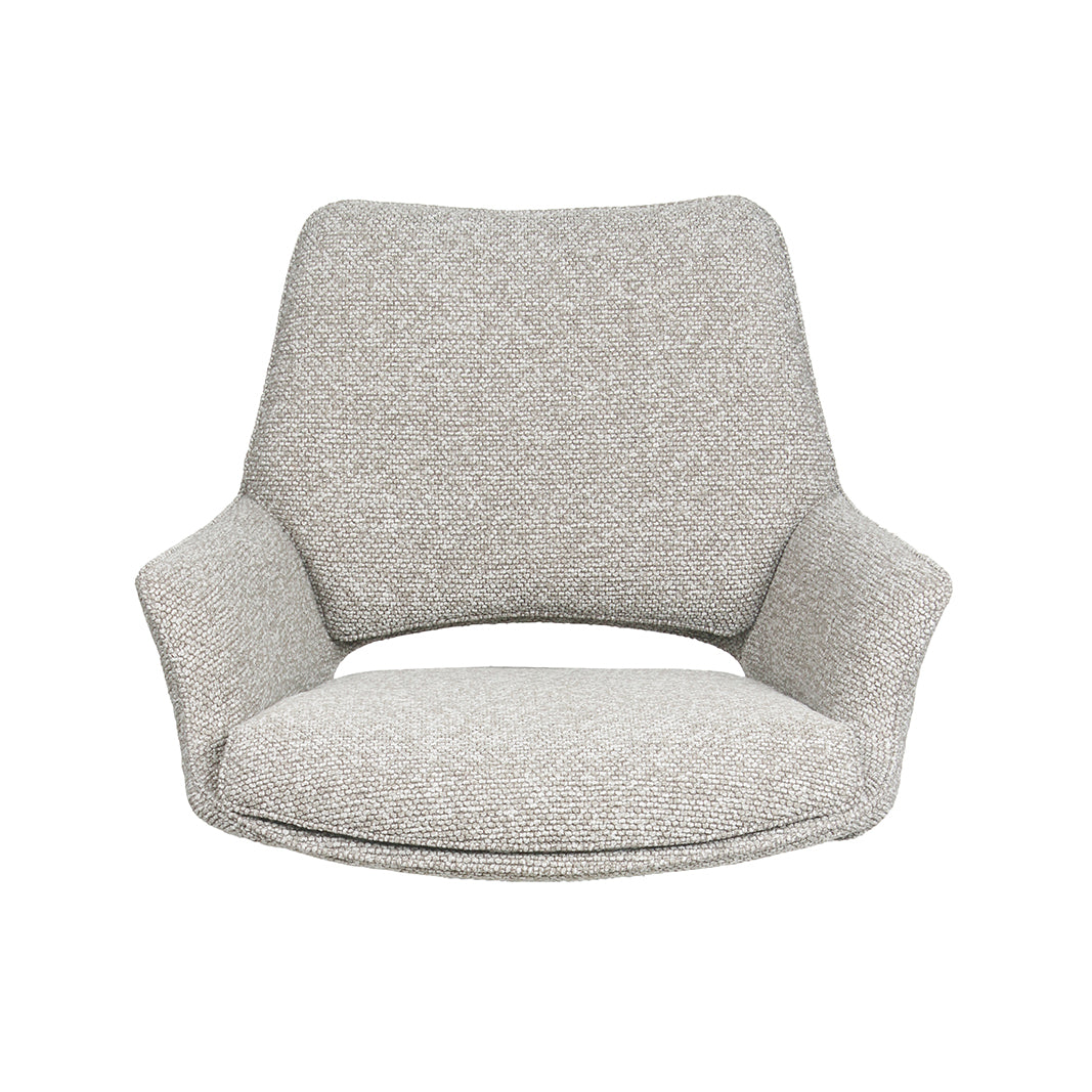 Label51 - Chaise de salle à manger Mist - Bouclé - Naturel