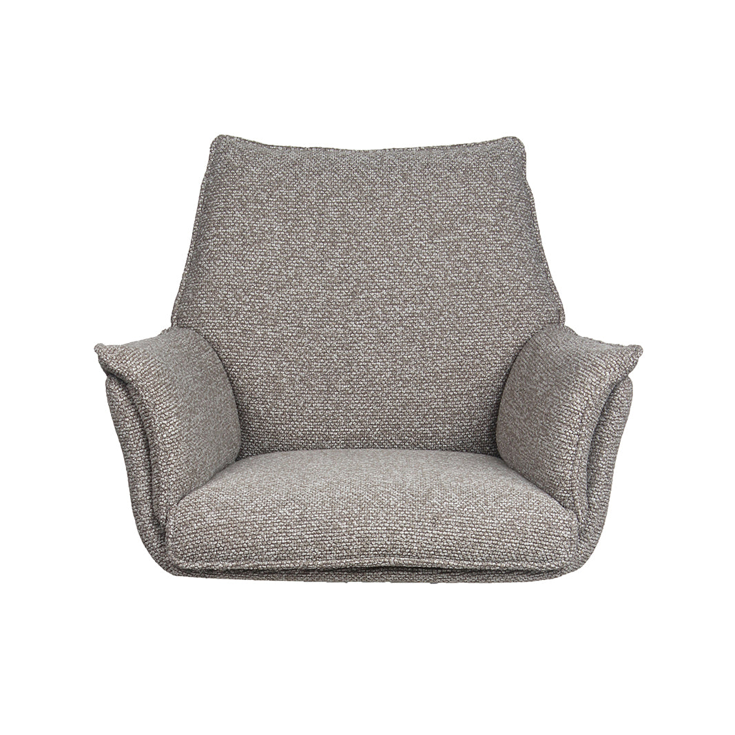 Label51 - Chaise de salle à manger Drizzle - Bouclé - Champignon