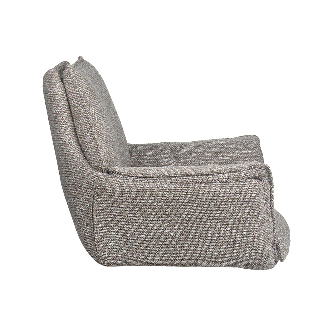 Label51 - Chaise de salle à manger Drizzle - Bouclé - Champignon