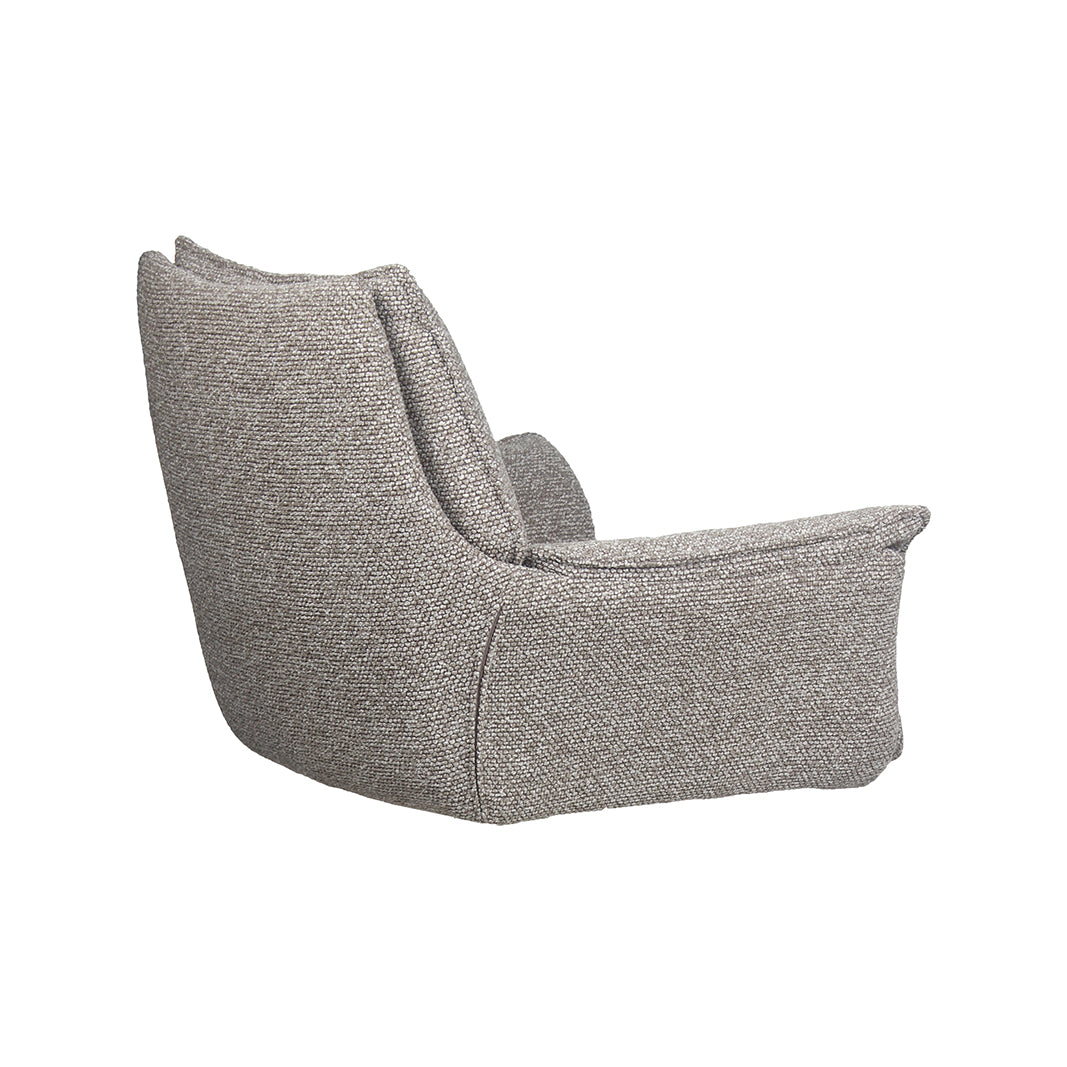 Label51 - Chaise de salle à manger Drizzle - Bouclé - Champignon