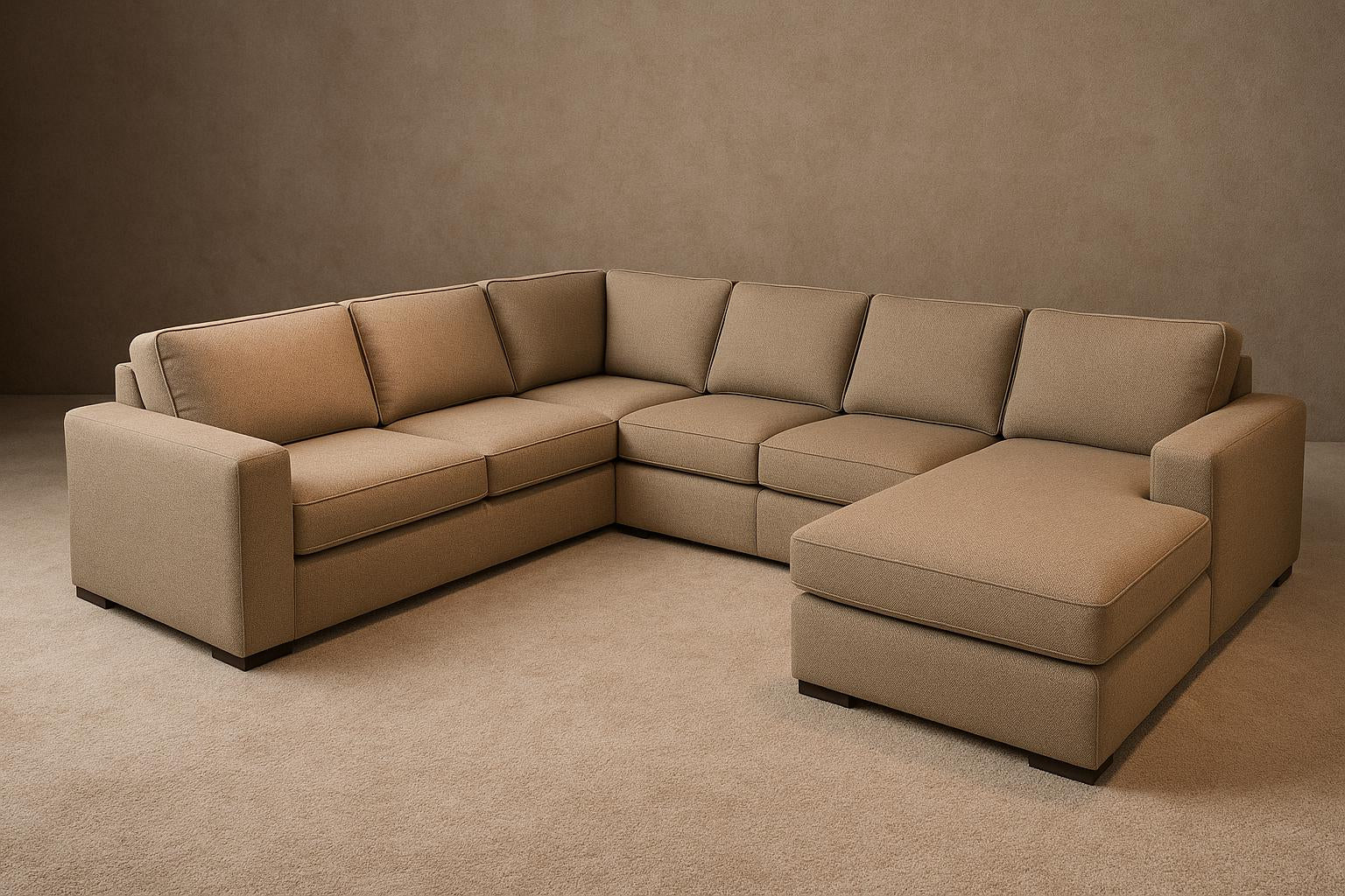 2BM - Hoeksalon Mila - Rechts - Stof - Grijs - 225x325x160 cm