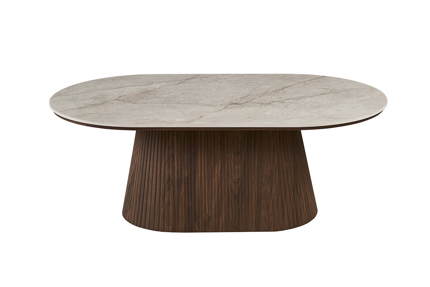 Rousseau - Salontafel Vigo - Donkere Eik Shakespear Beige - 70x44x120 cm