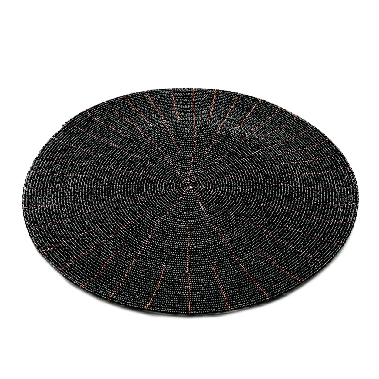 BB - Placemat beaded  - Zwart