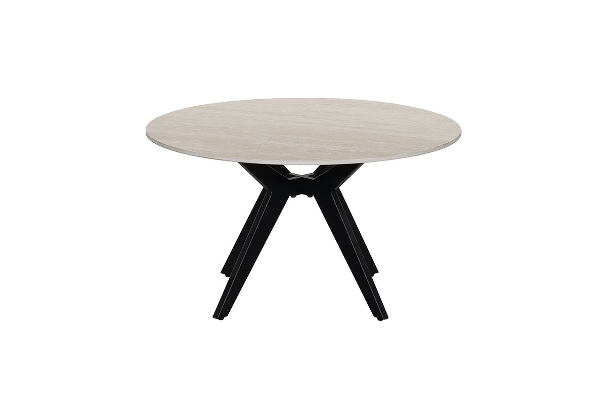 Rousseau - Table basse ronde Apollo - Pierre Gris Baroque - 45 x 80 x 80 cm