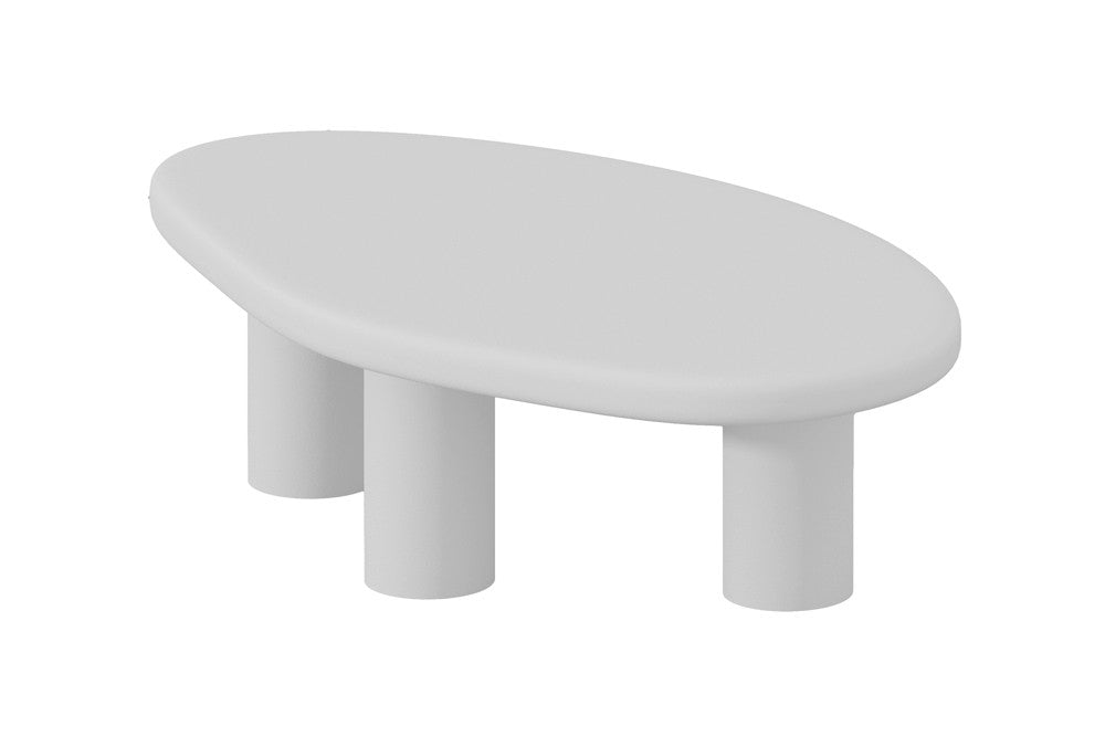 Rousseau - Salontafel Tavira 120 cm Rechthoekig - Cement Ecru - 40 x 120 x 70 cm